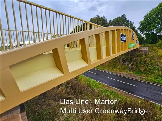 Lias Line Multi User Greenway Bridge